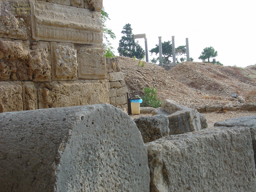 Crusader Castle and Roman Ruins in Byblos